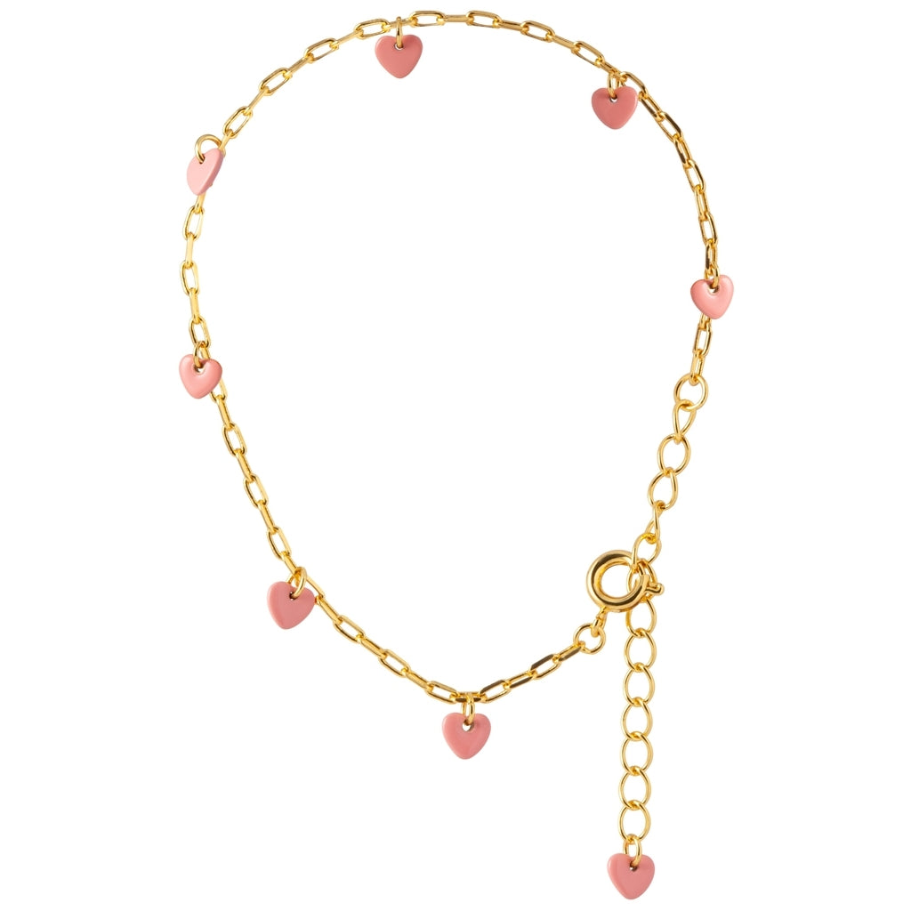 LULU Copenhagen Love U Armband vergoldet Bracelets Burnt Coral