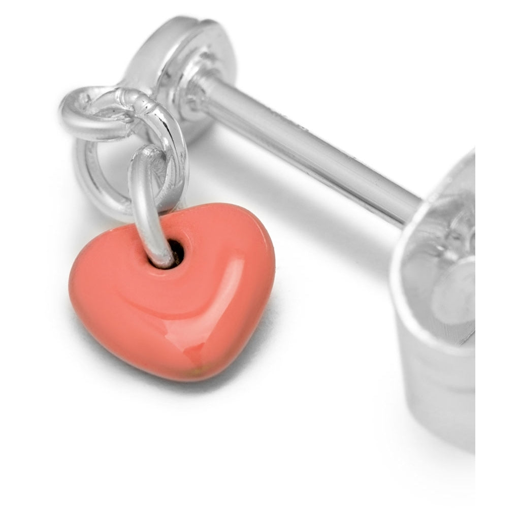 LULU Copenhagen Love U Dangling Ohrring 1 stück Ear stud, 1 pcs Burnt Coral