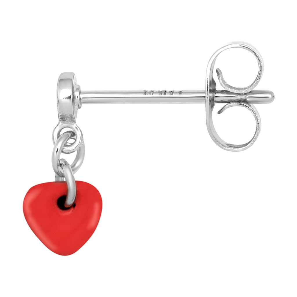 LULU Copenhagen Love U Dangling Ohrring 1 stück Ear stud, 1 pcs Lippenstift Rot