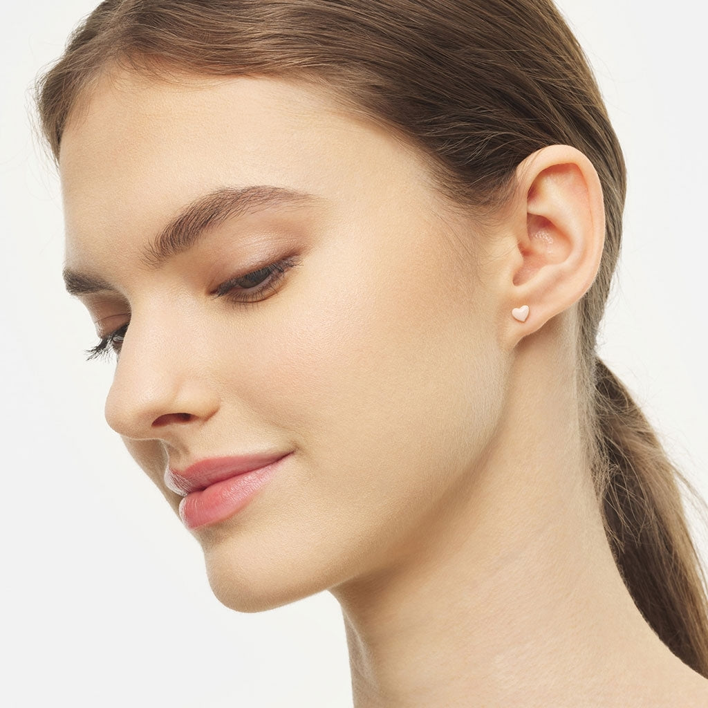 LULU Copenhagen Love U Ohrring 1 stück Ear stud, 1 pcs Dusty Peach