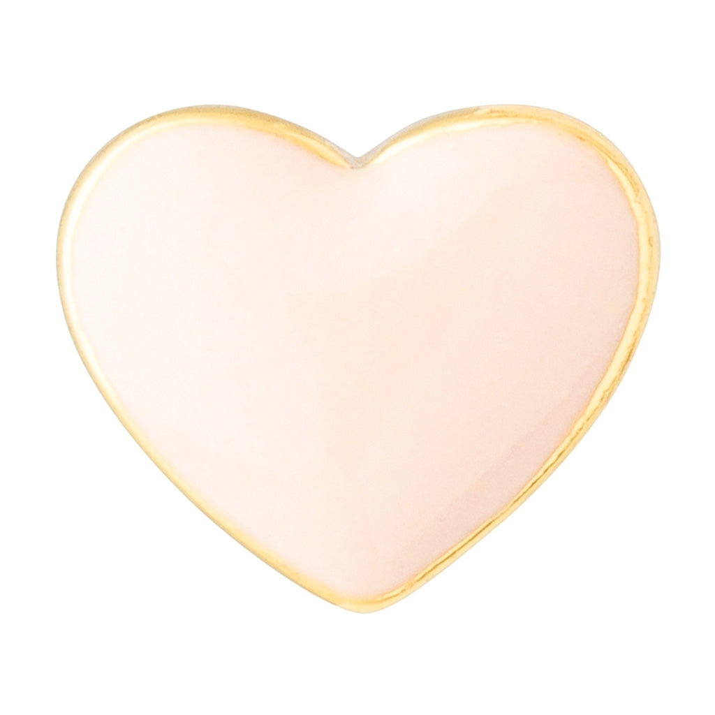 LULU Copenhagen Love U Ohrring 1 stück Ear stud, 1 pcs Dusty Peach
