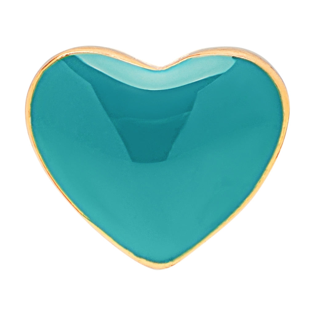LULU Copenhagen Love U Ohrring 1 stück Ear stud, 1 pcs Retro Blue