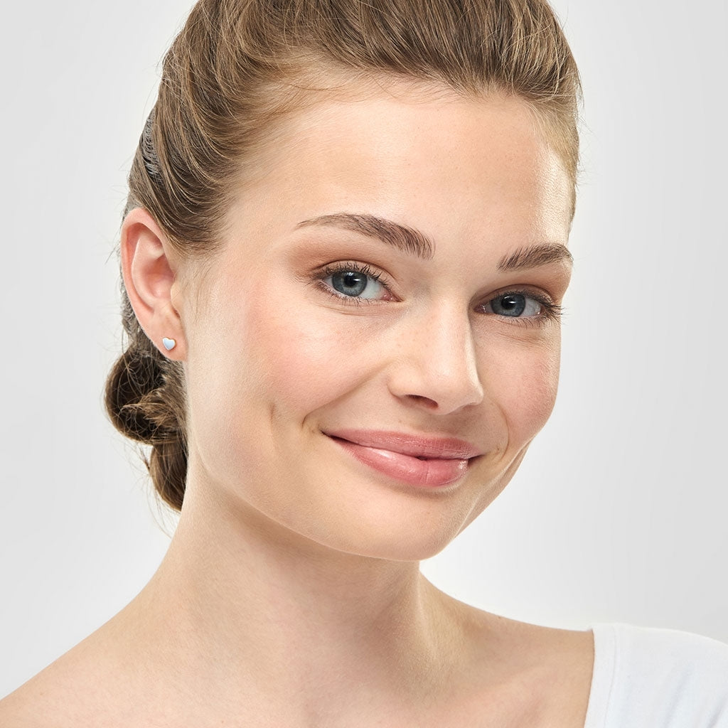 LULU Copenhagen Love U Ohrring 1 stück Ear stud, 1 pcs Skyride Blue