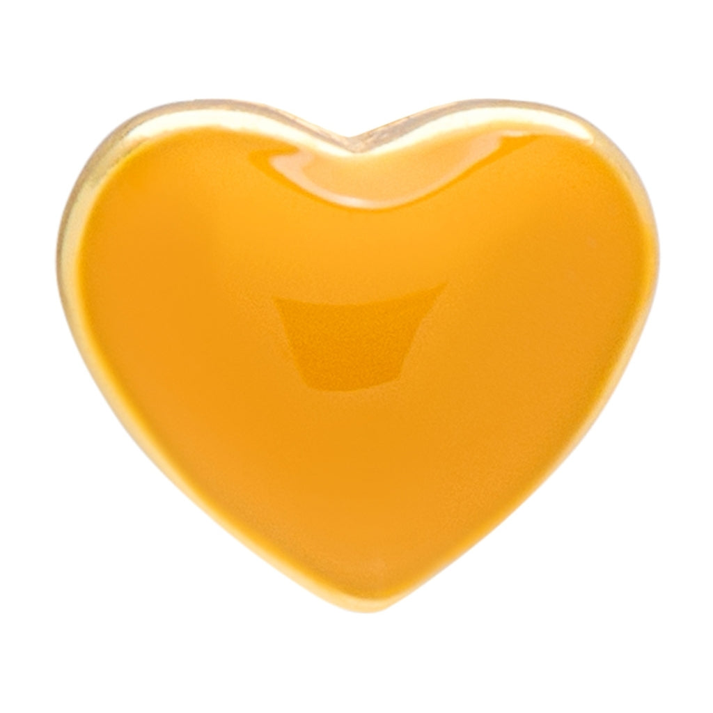LULU Copenhagen Love U Ohrring 1 stück Ear stud, 1 pcs Sunflower