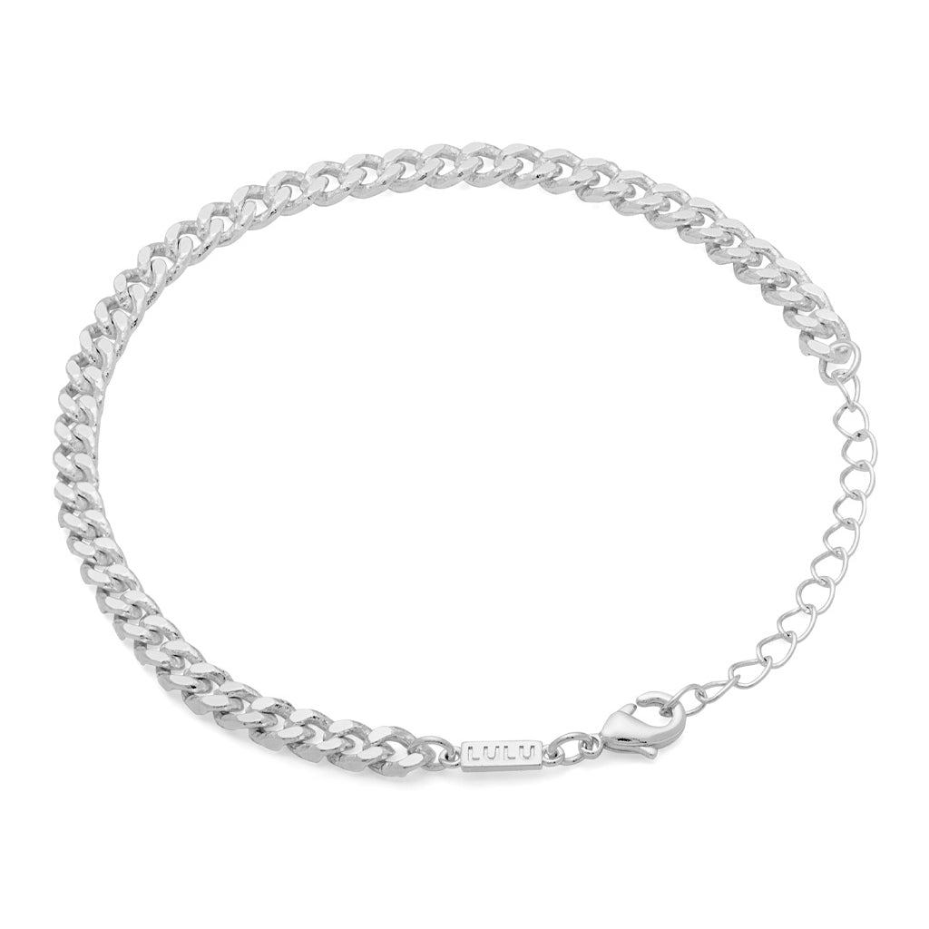 LULU Copenhagen Panzer Armband versilbert Bracelets Silver Plated