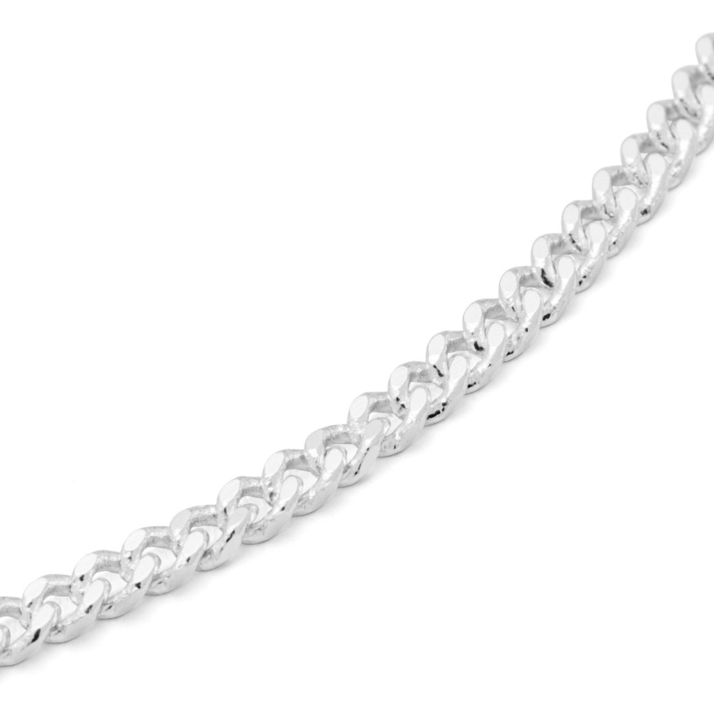 LULU Copenhagen Panzer Halskette versilbert Necklaces Silver Plated