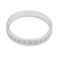 Pattern Ring silber - Skyride Blue