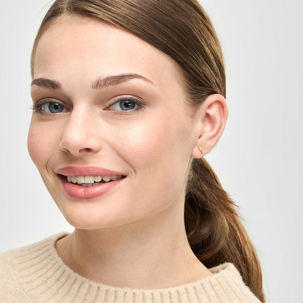 LULU Copenhagen Pop Ohrring 1 stück Ear stud, 1 pcs Vergoldet