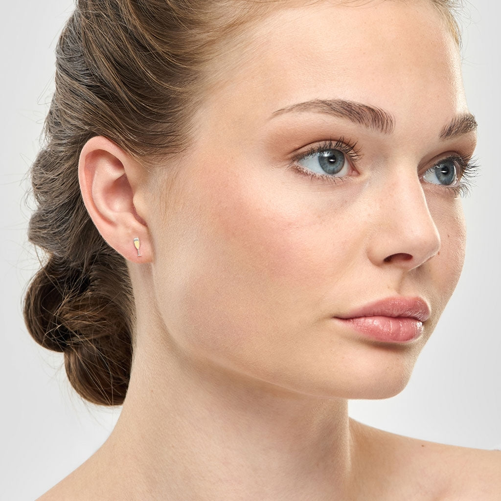 LULU Copenhagen Pop Ohrring 1 stück Ear stud, 1 pcs Silver Plated