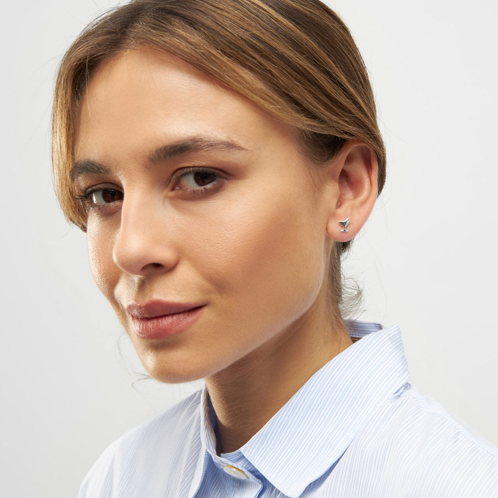 LULU Copenhagen Saturday Ohrring 1 stück Ear stud, 1 pcs Silver Plated