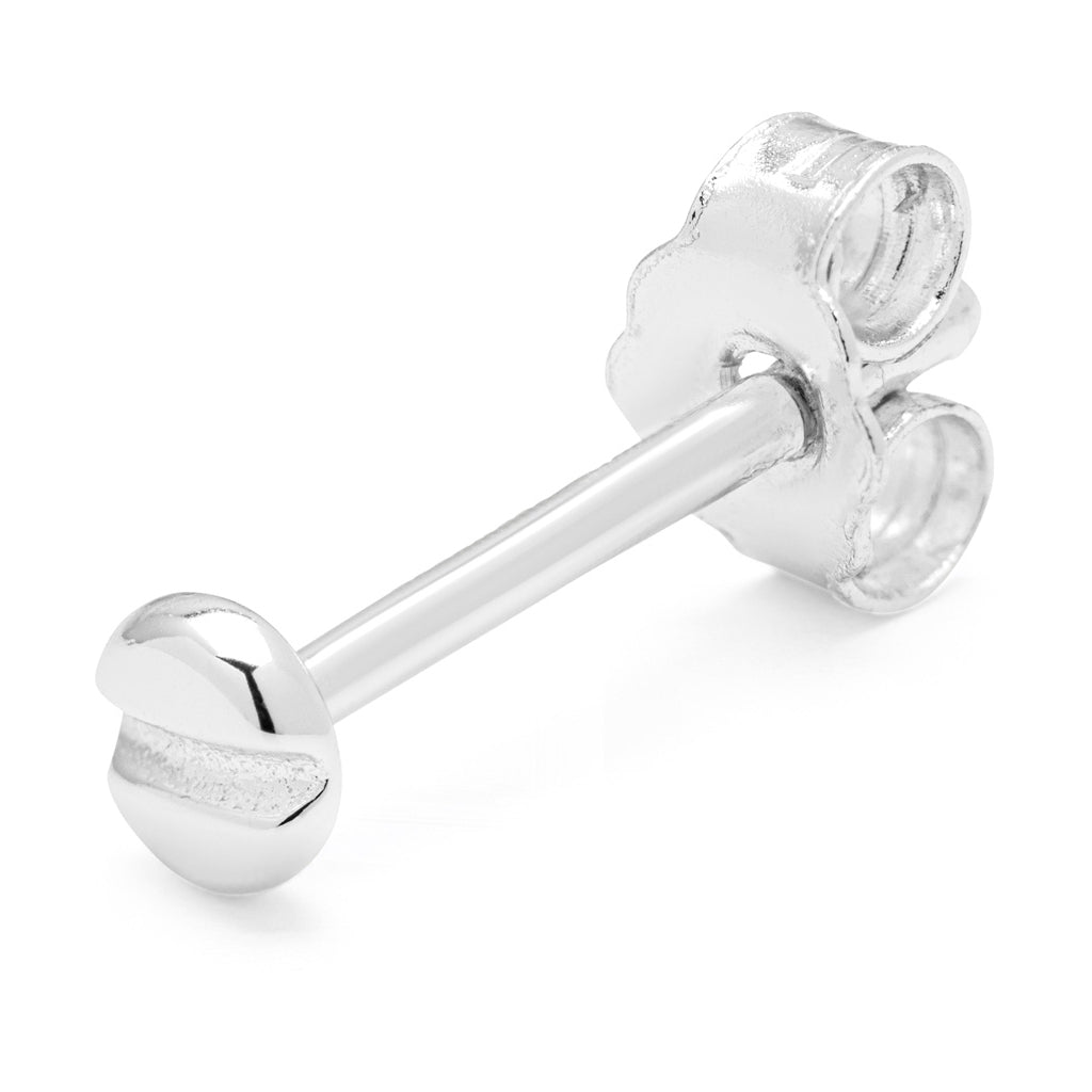 LULU Copenhagen Screw Ohrring 1 stück Ear stud, 1 pcs Silber