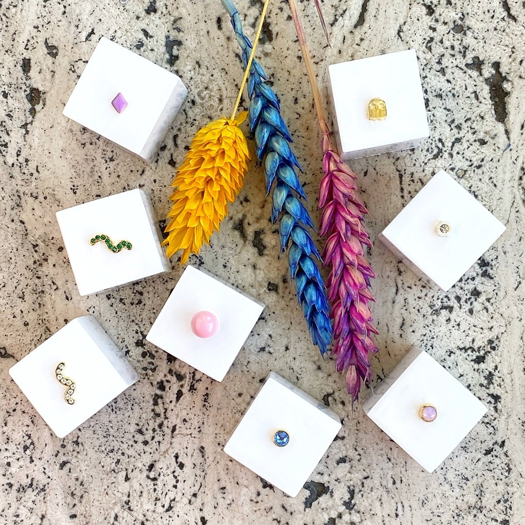 LULU Copenhagen Snaky Ohrring 1 stück Ear stud, 1 pcs