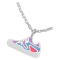 Sneaker One Necklace - Silver Plated