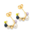 Space Hoops Paar vergoldetes - Milky Way