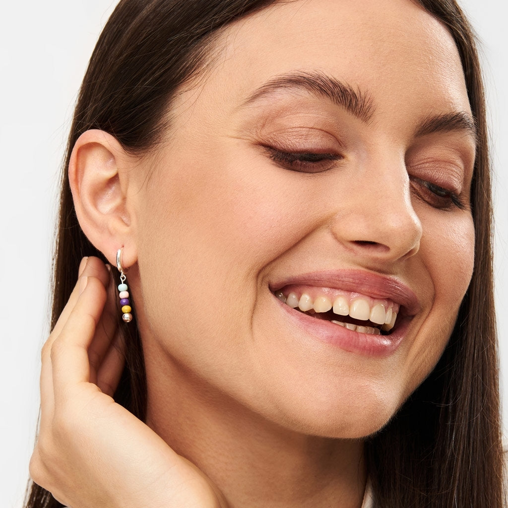 LULU Copenhagen Summer Silver Ohrring 1 stück Ear stud, 1 pcs Silver Plated