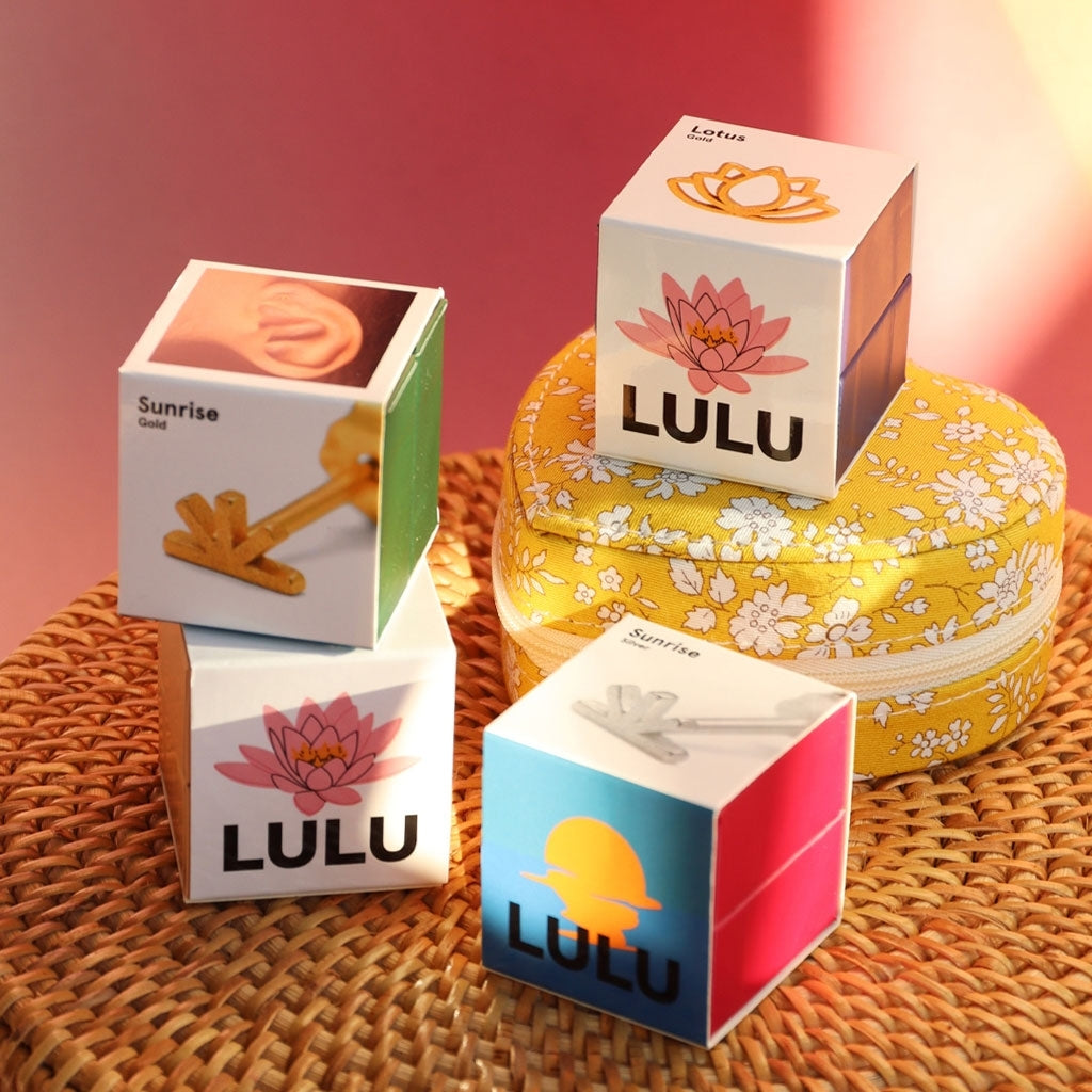LULU Copenhagen Sunrise Ohrring 1 stück Ear stud, 1 pcs Silber