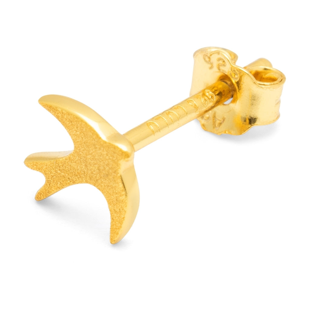 LULU Copenhagen Swallow Ohrring 1 stück Ear stud, 1 pcs Vergoldet