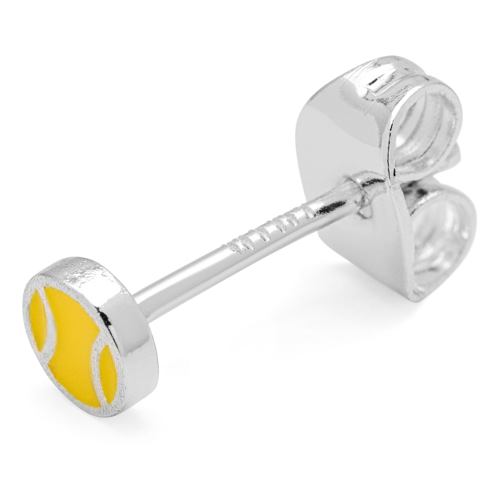 LULU Copenhagen Tennis Ohrring 1 stück Ear stud, 1 pcs Silver Plated