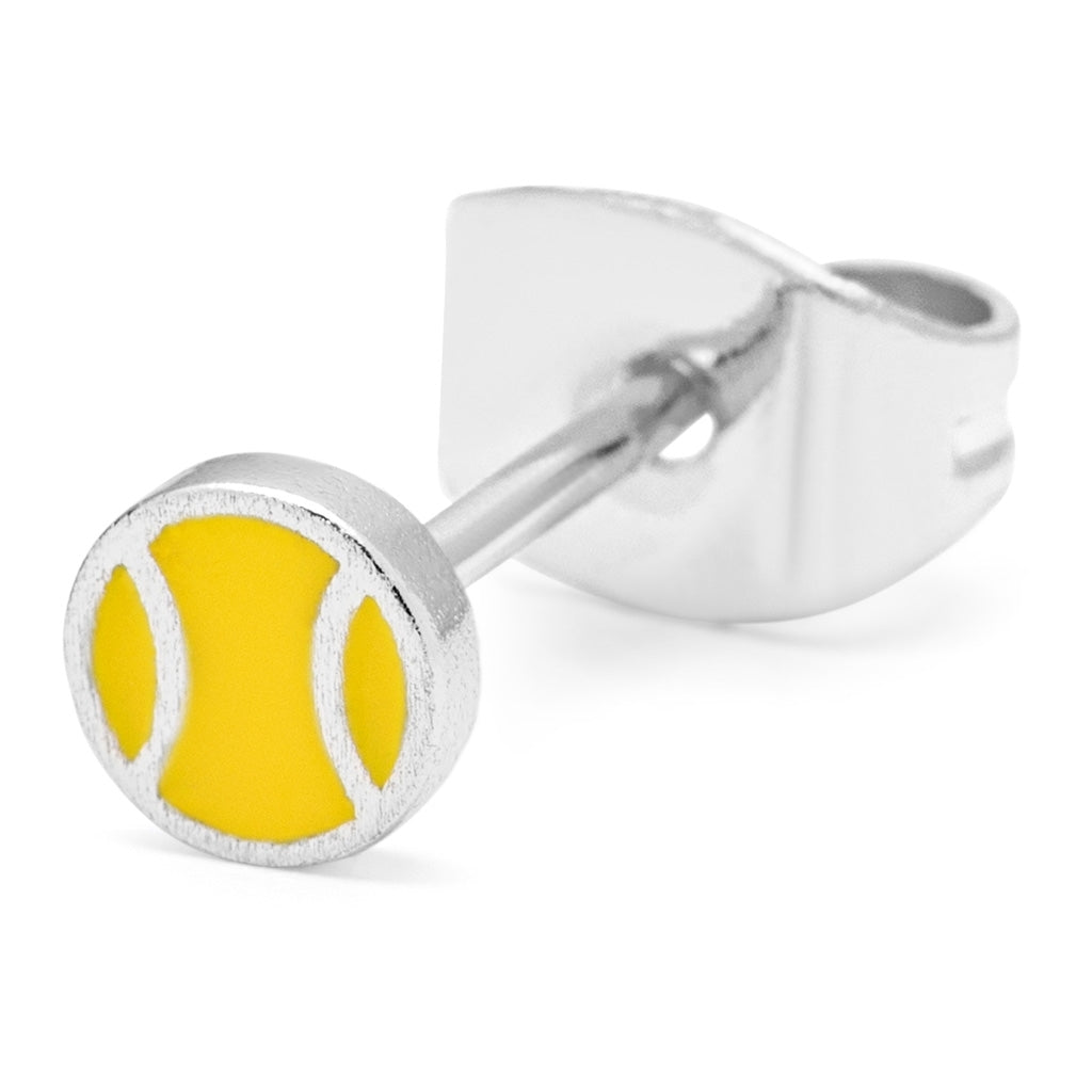 LULU Copenhagen Tennis Ohrring 1 stück Ear stud, 1 pcs Silver Plated