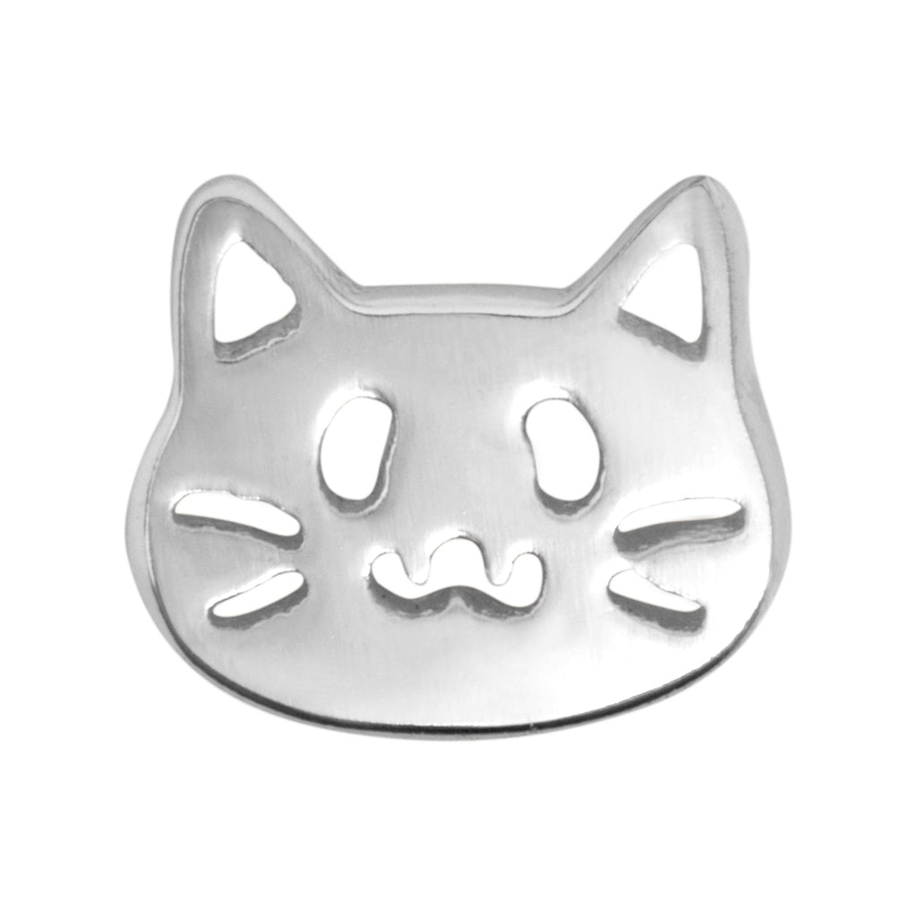 LULU Copenhagen The Cat Ohrring 1 stück Ear stud, 1 pcs Silver Plated