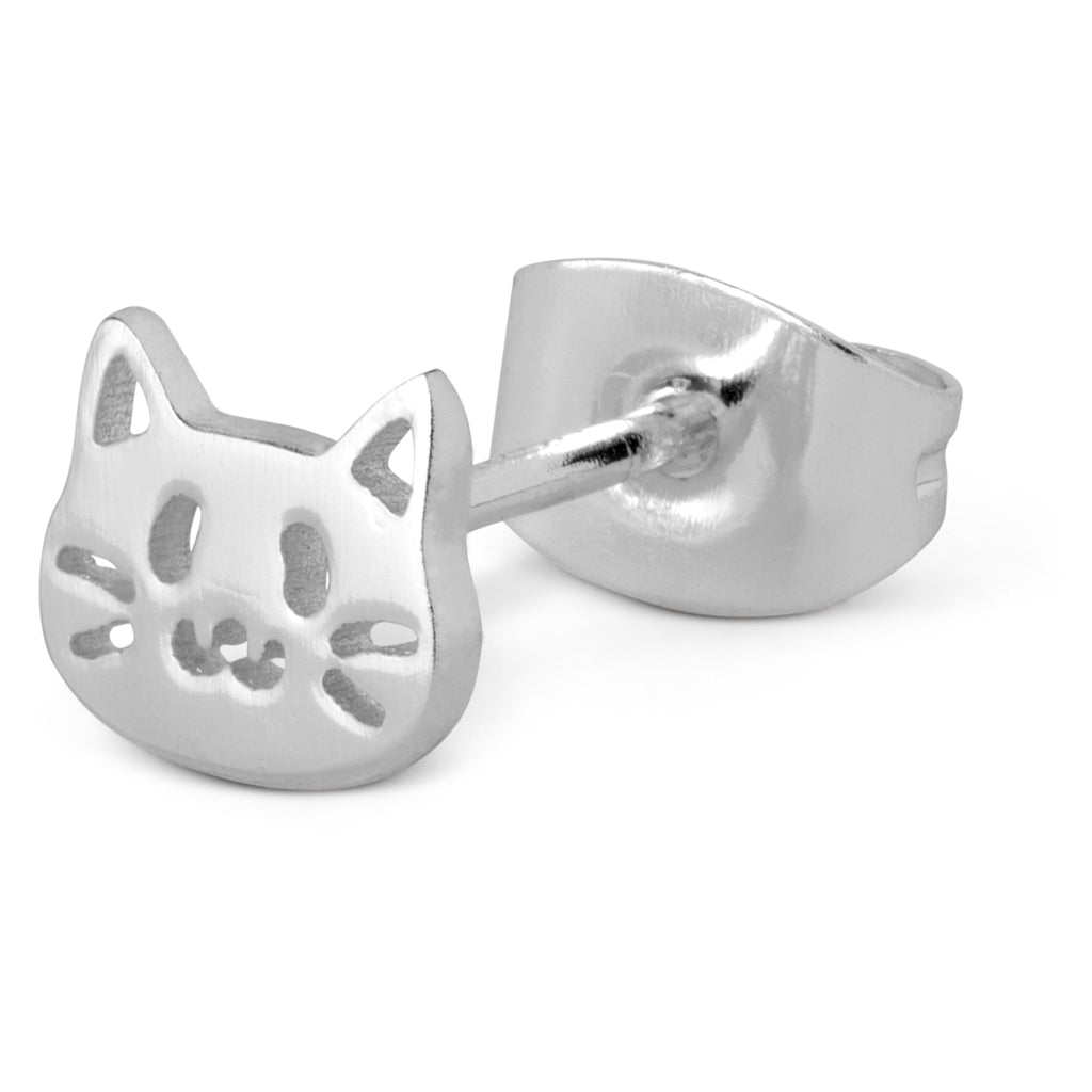 LULU Copenhagen The Cat Ohrring 1 stück Ear stud, 1 pcs Silver Plated