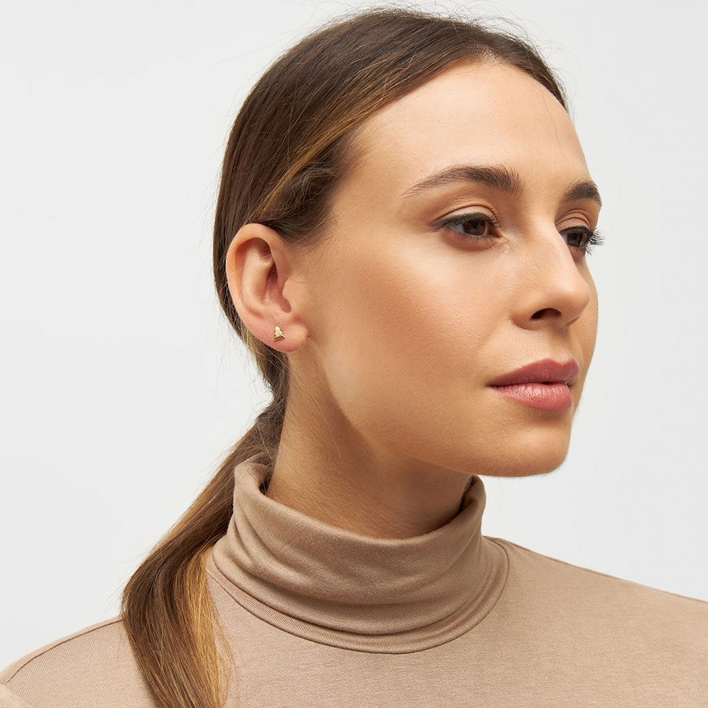 LULU Copenhagen The Tree Ohrring 1 stück Ear stud, 1 pcs Vergoldet