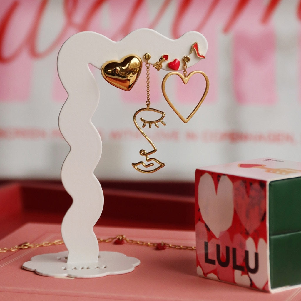 LULU Copenhagen Topping Long Woman Ohrring 1 stück Ear stud, 1 pcs Vergoldet