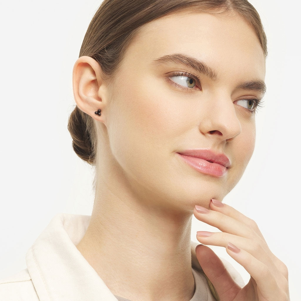 LULU Copenhagen Trio Ohrring 1 stück Ear stud, 1 pcs Cocoa Powder