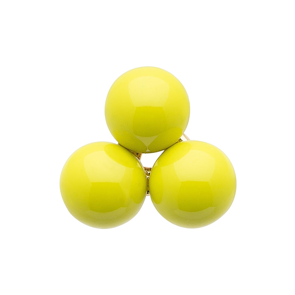 LULU Copenhagen Trio Ohrring 1 stück Ear stud, 1 pcs Wild Lime