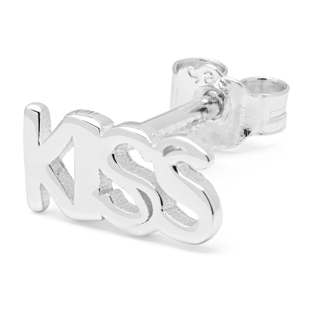 LULU Copenhagen Word Kiss Ohrring 1 stück Ear stud, 1 pcs Silber