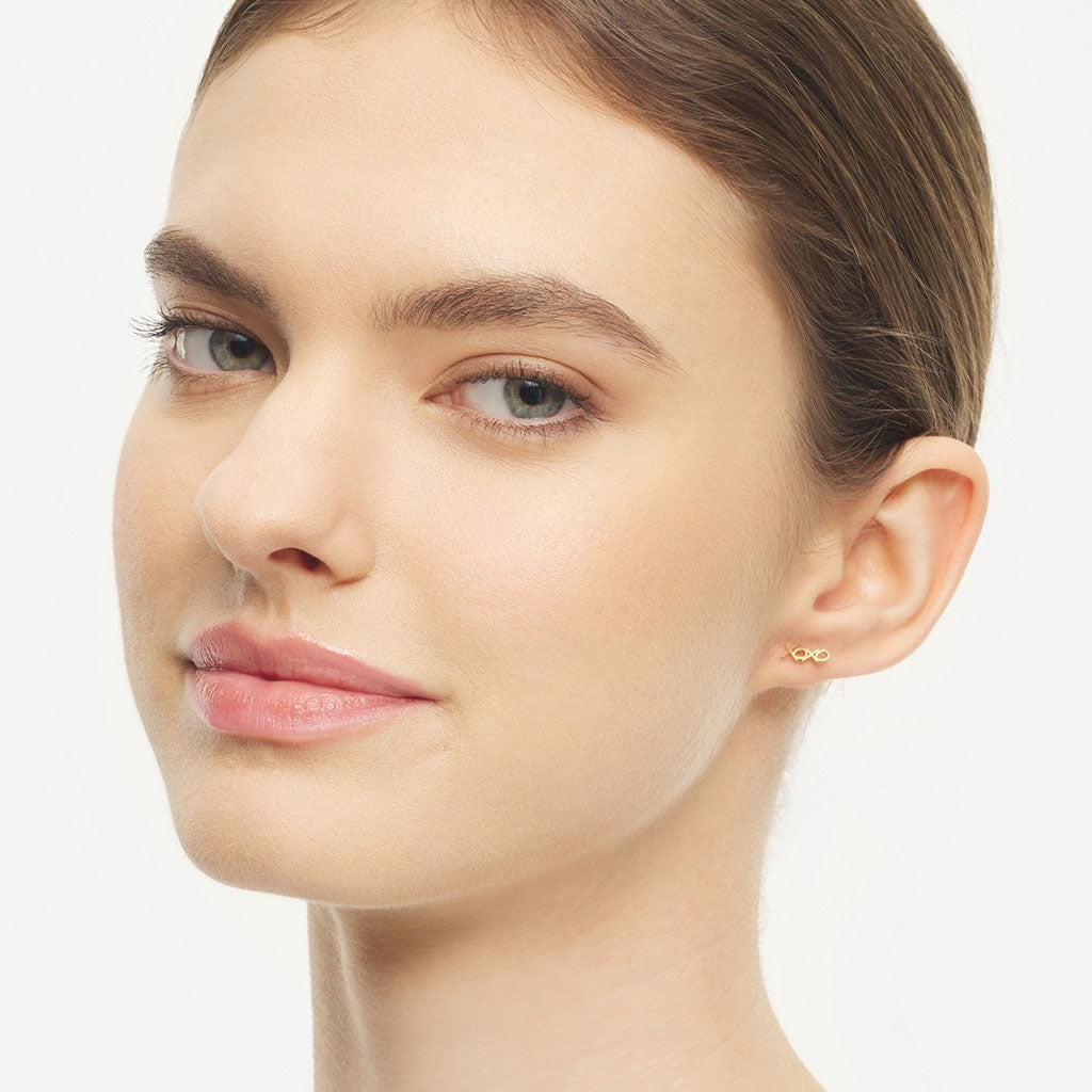 LULU Copenhagen XOXO 1 stück Ear stud, 1 pcs Vergoldet