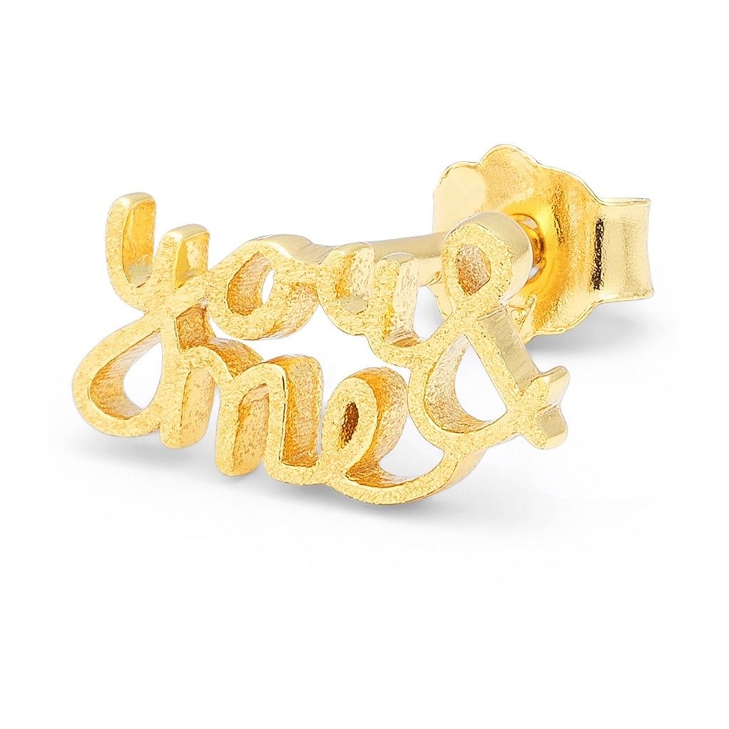 LULU Copenhagen You&Me 1 stück Ear stud, 1 pcs Vergoldet
