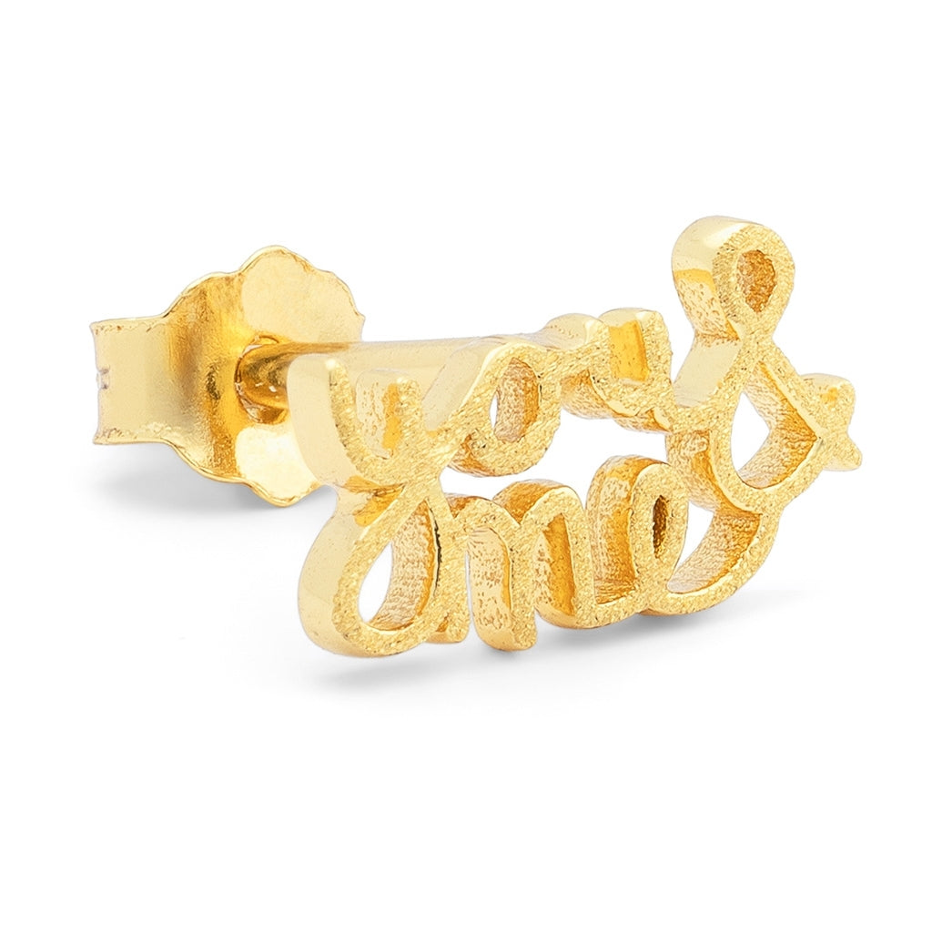 LULU Copenhagen You&Me 1 stück Ear stud, 1 pcs Vergoldet