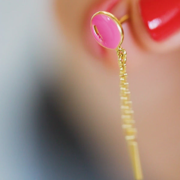 LULU Copenhagen Balloon Ohrring 1 stück Ear stud, 1 pcs Vergoldet - Video preview