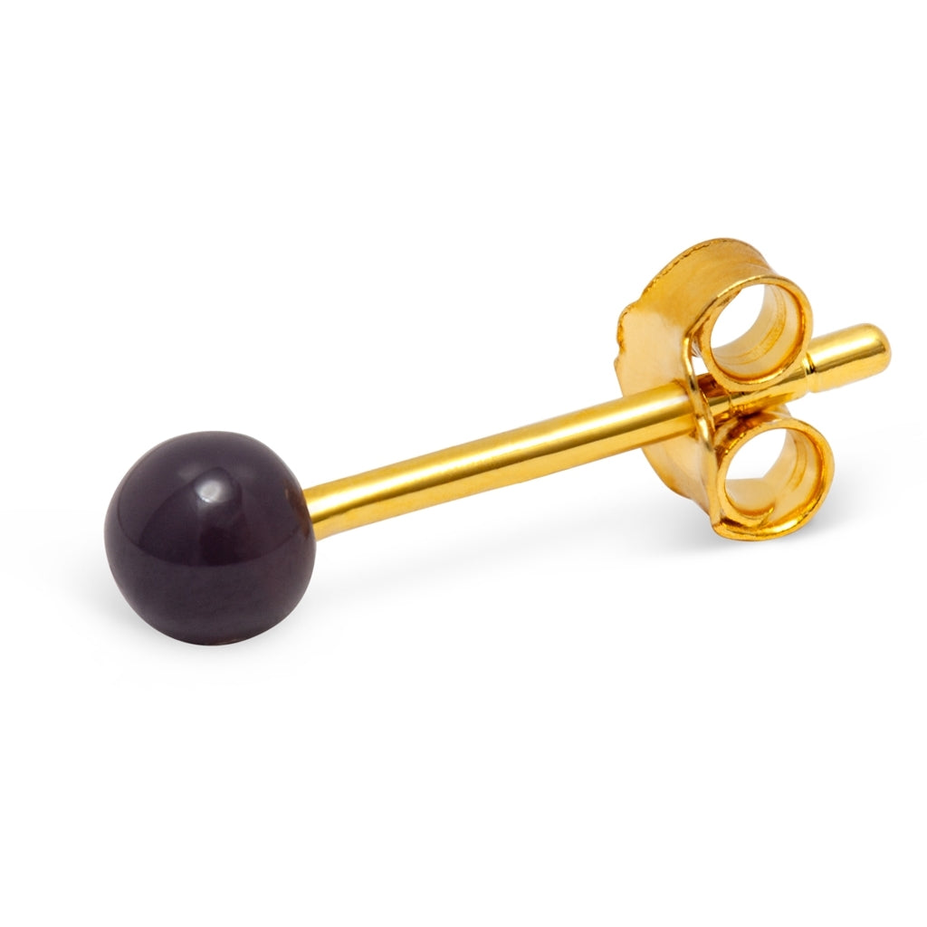 LULU Copenhagen Color Ball Ohrring 1 stück Ear stud, 1 pcs Inkwell