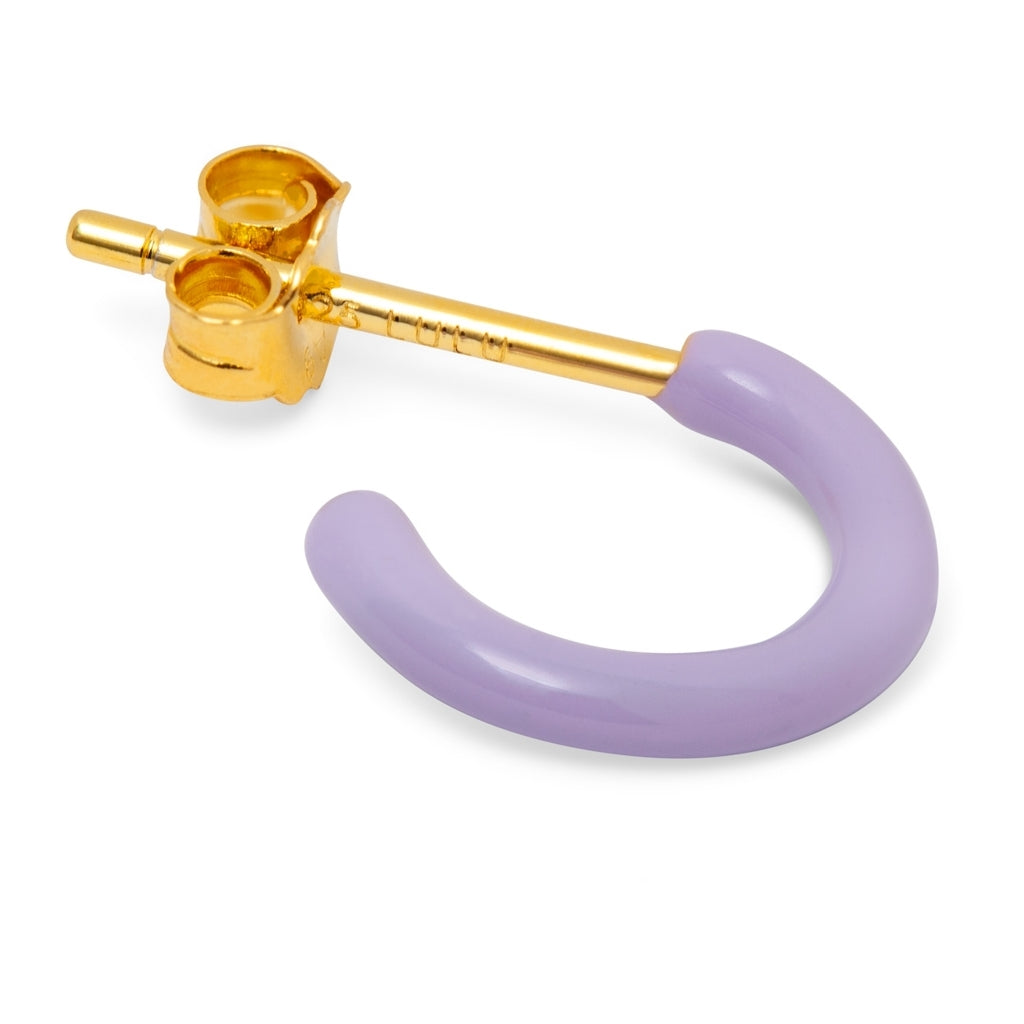 LULU Copenhagen Color Hoop 1 stück Hoops Lila
