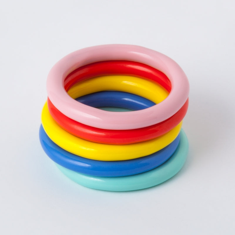 LULU Copenhagen Color Ring Rings Minze
