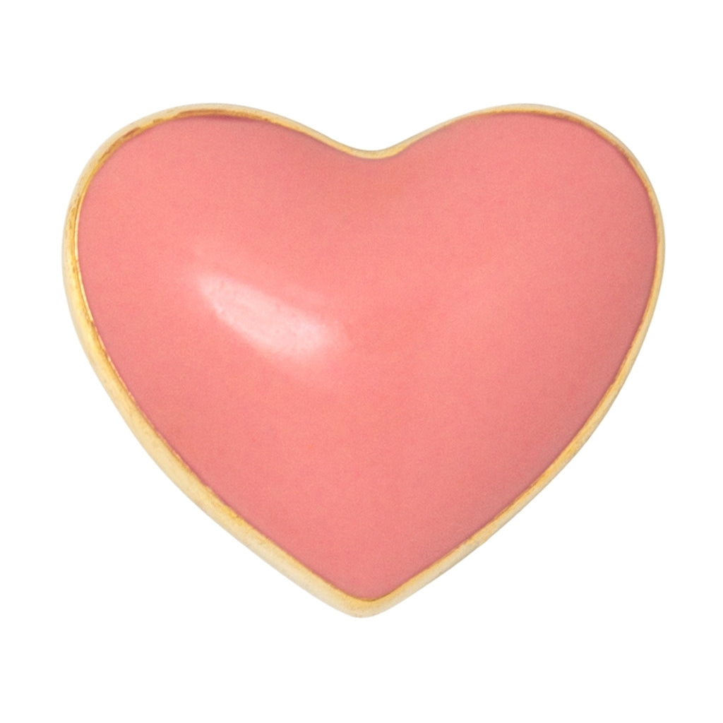 LULU Copenhagen Love U Ohrring 1 stück Ear stud, 1 pcs Burnt Coral